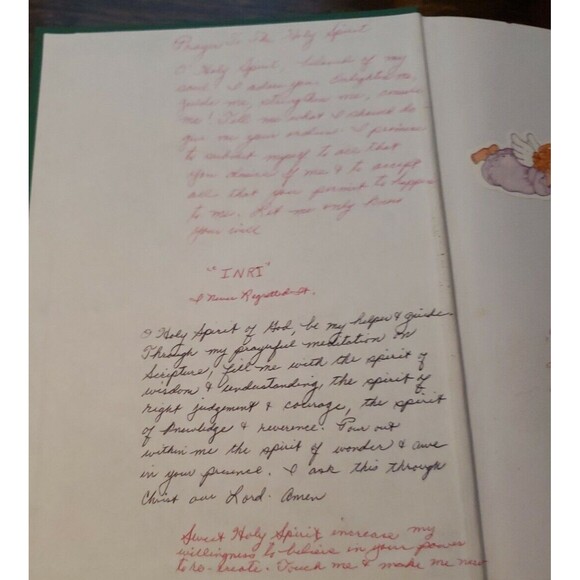 The Catholic Study Bible New American Bible 1990 Oxford Press Hardcover Vintage - Picture 6 of 13